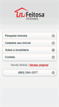 Mobile Screenshot of imobiliariafeitosa.com